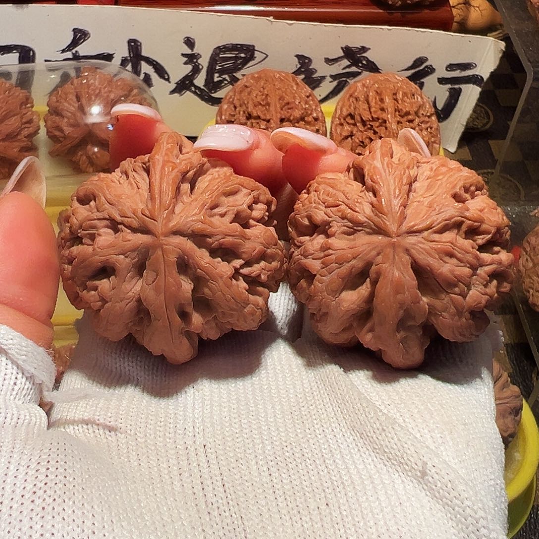 休***觉文玩核桃吊坠42全品大粗筋