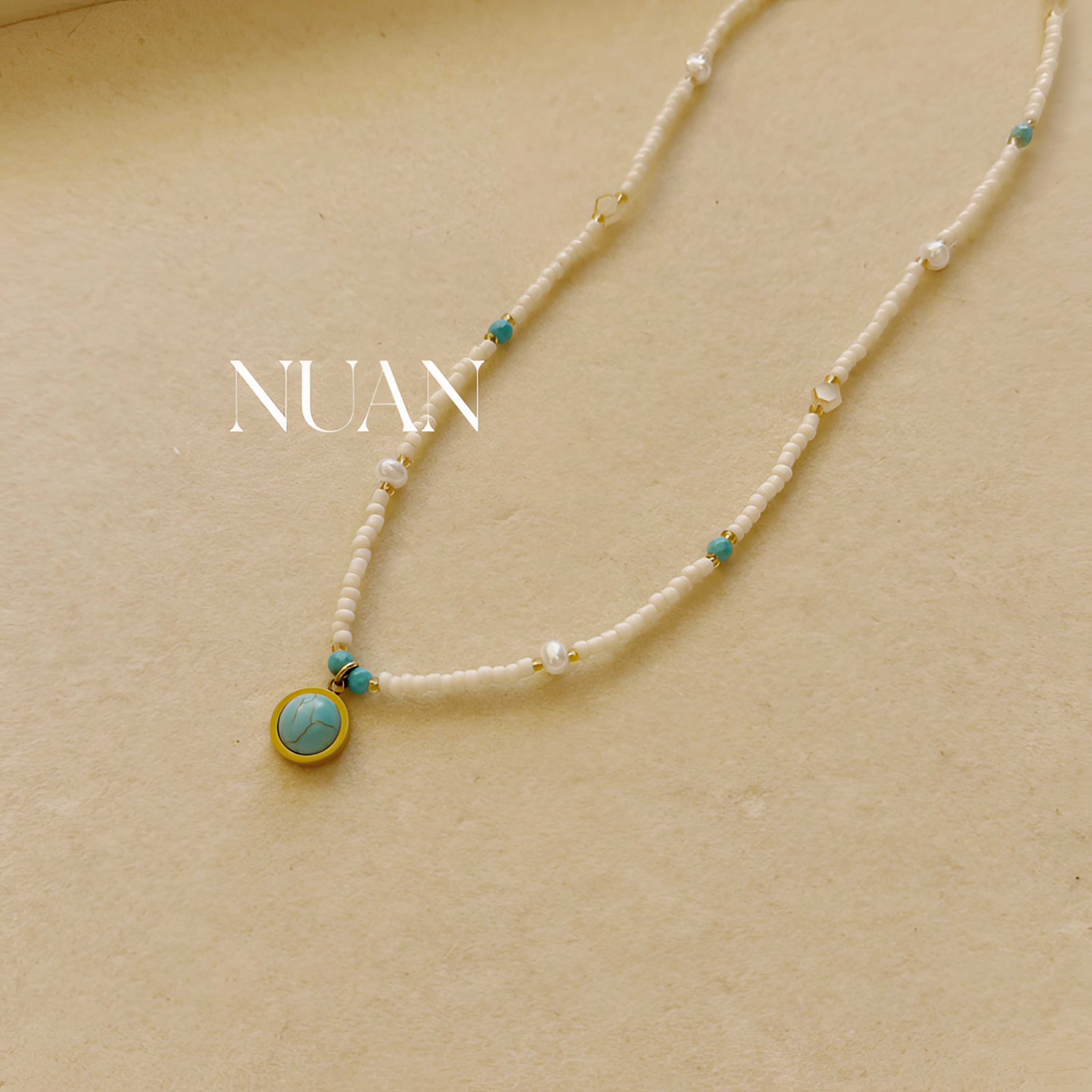 钛钢项链 【白色恋人】