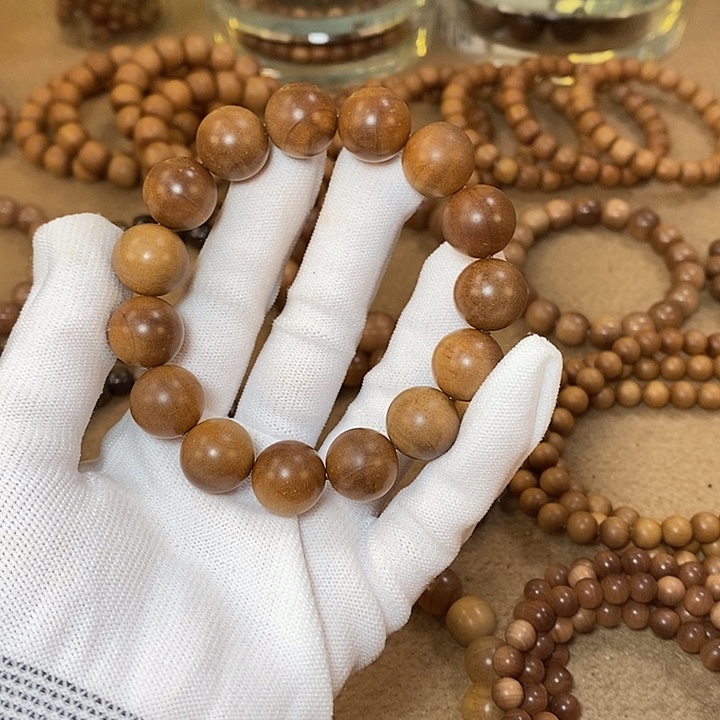 檀香木正区印度迈索尔老山檀香15mm黑肉横纹