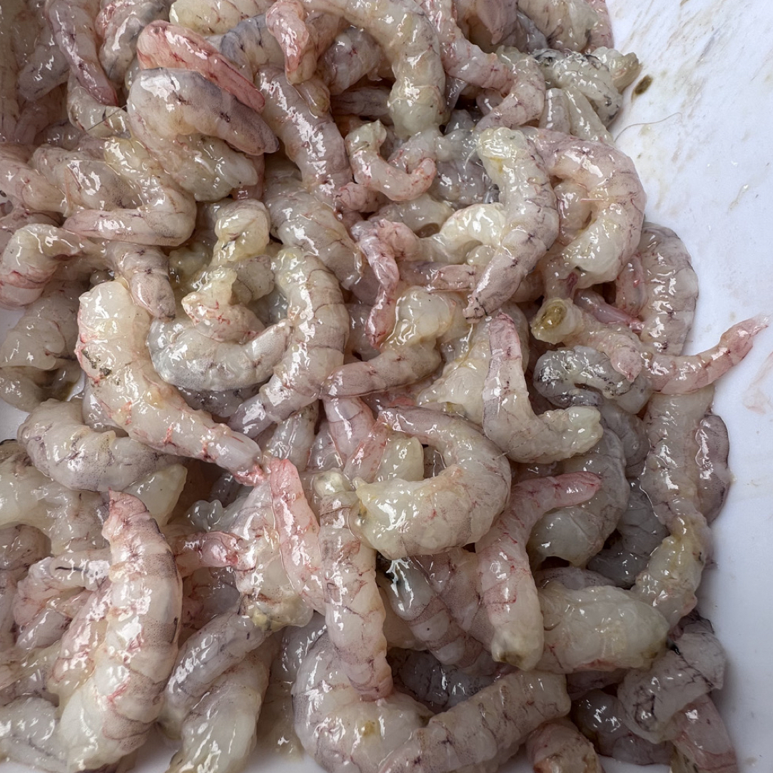 大连本地野生灯笼红/鹰爪虾虾仁、原浆无水泡