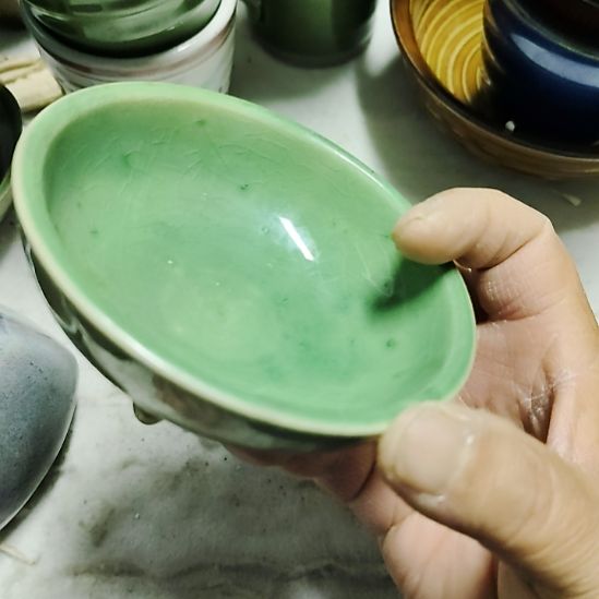 瓷片五厂，七厂，瓷器摆件，瓷片！都有微瑕疵。