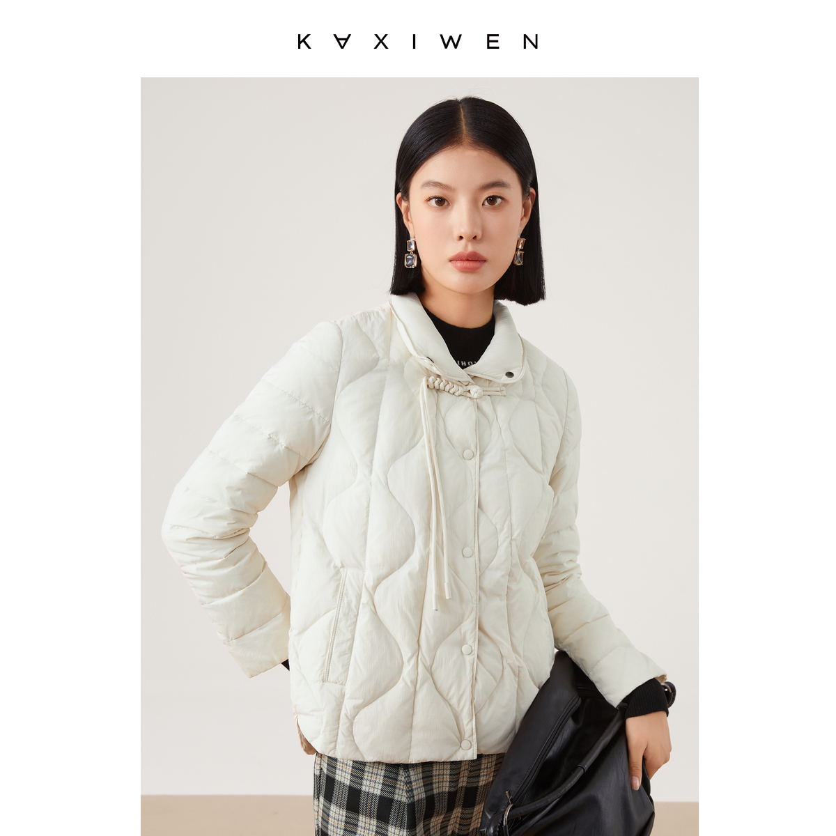 【达人专属】D09AYS9641休闲时尚小众国风盘扣设计薄款外套