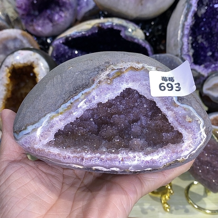 【闪购商品】未镶嵌珠宝半成品紫晶