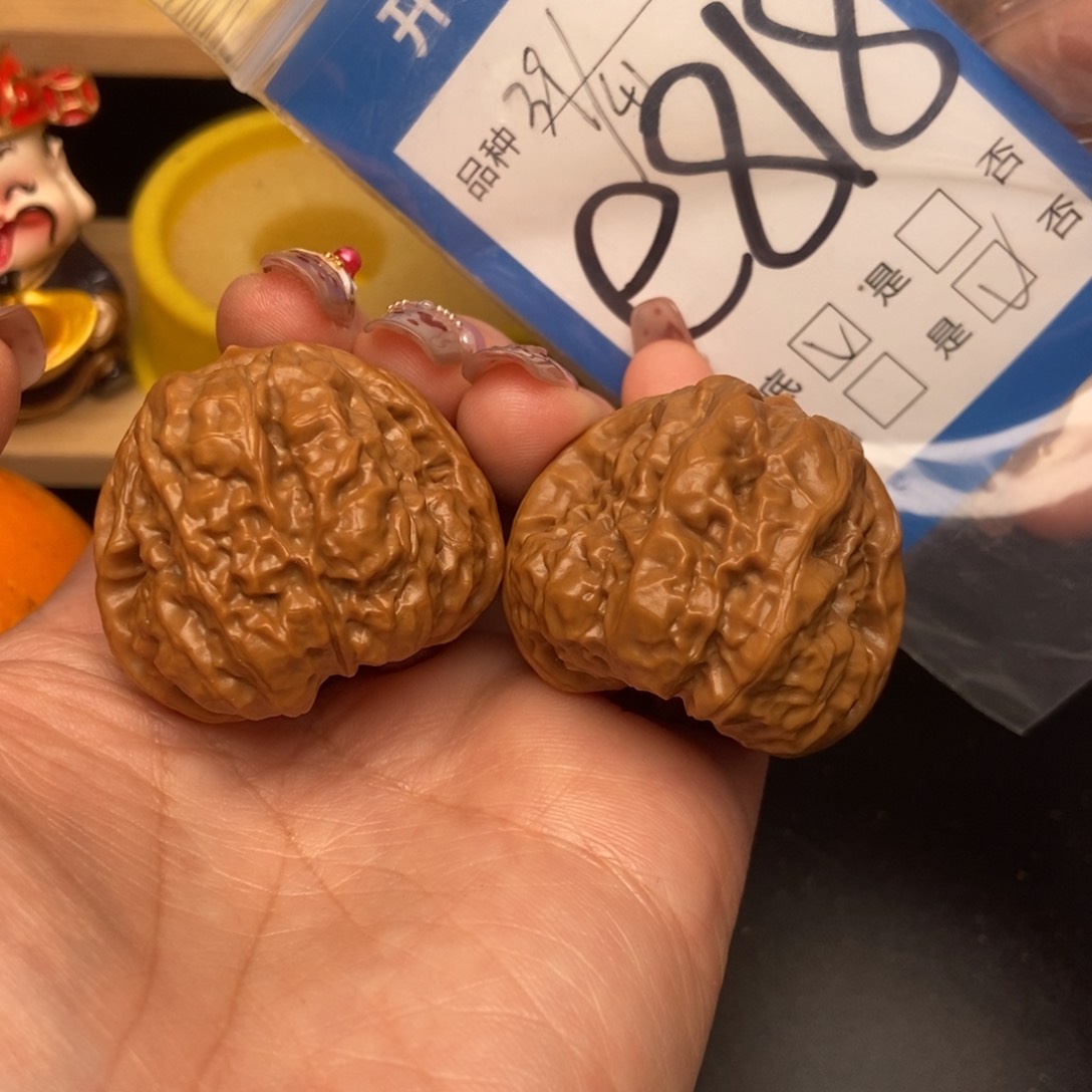 桃核吊坠核桃蛙蛙