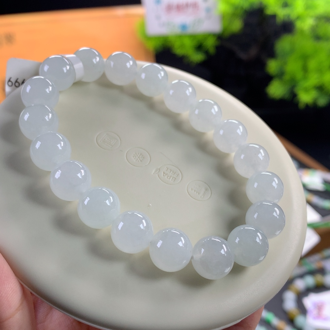 翡翠未镶嵌手链卡10