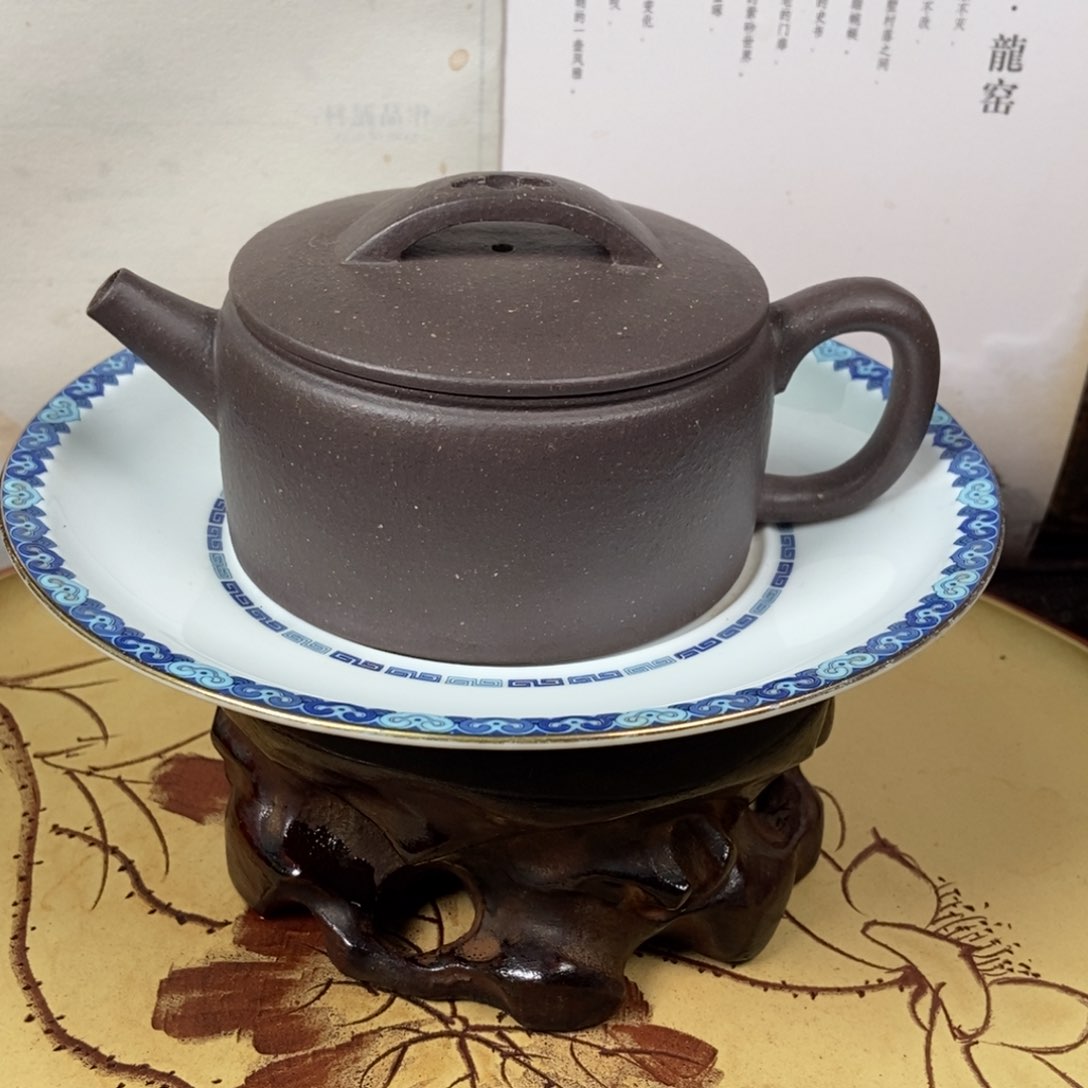 紫砂茶壶大水潭天青180