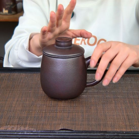 紫砂茶杯高货放漏