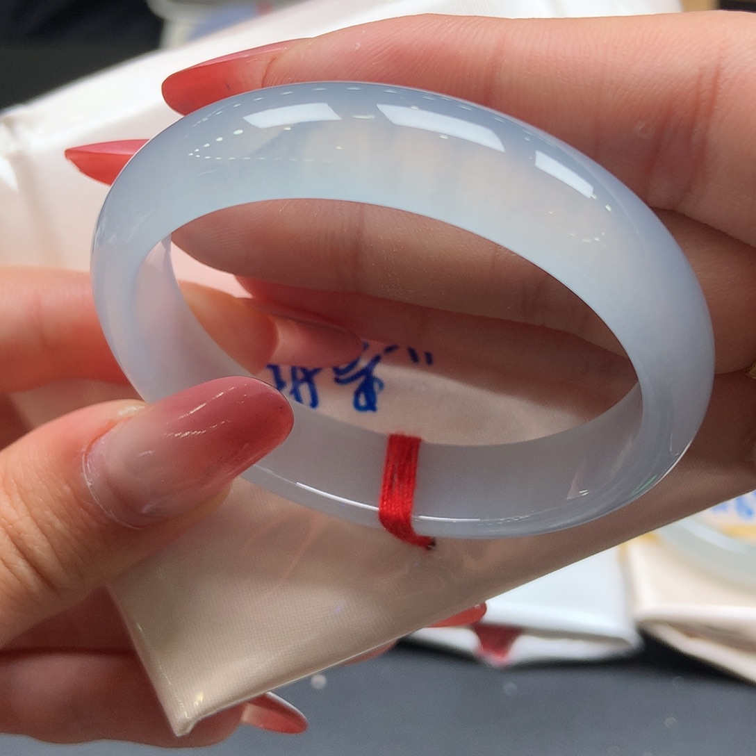 翡翠未镶嵌手镯13号