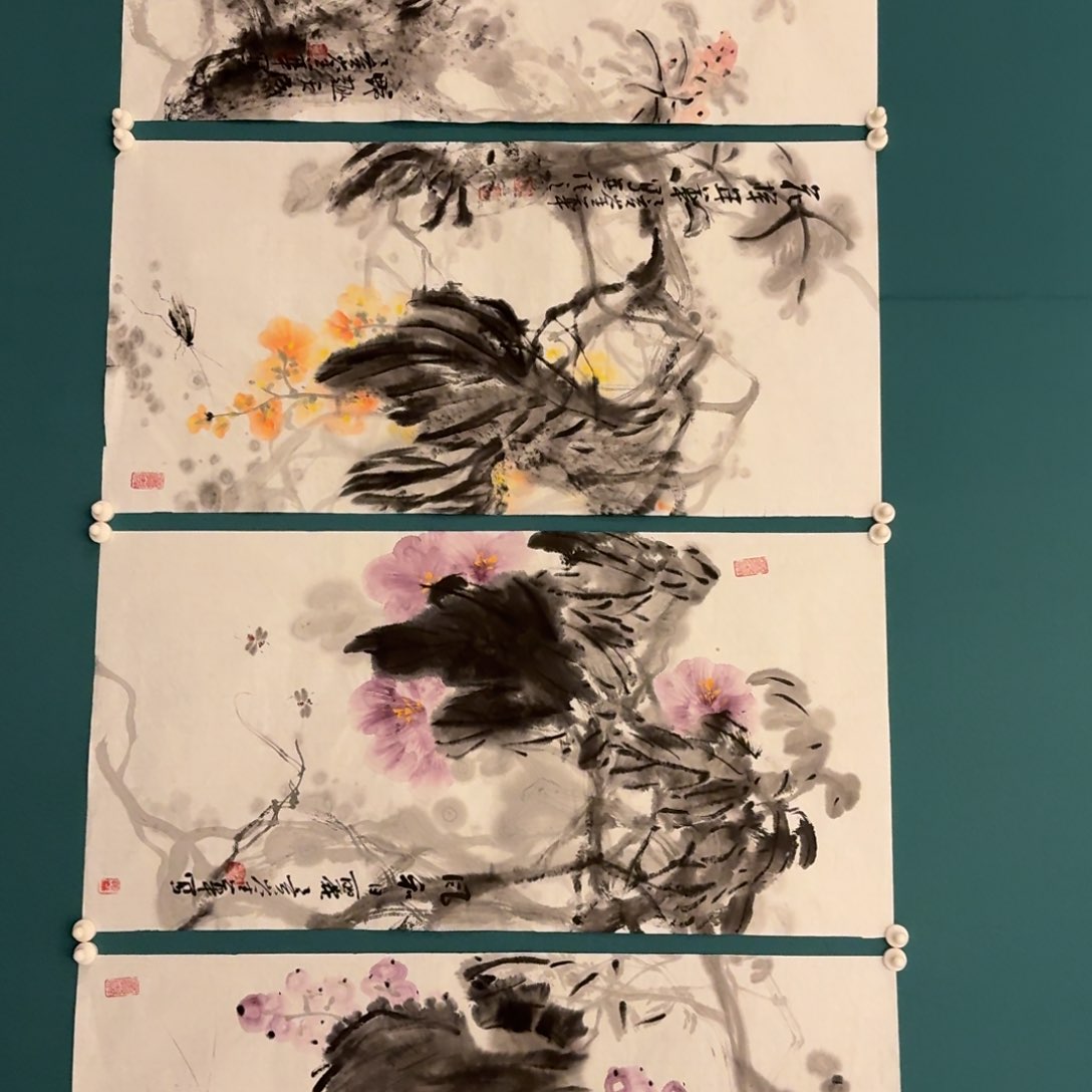 国画恽老师作品画作