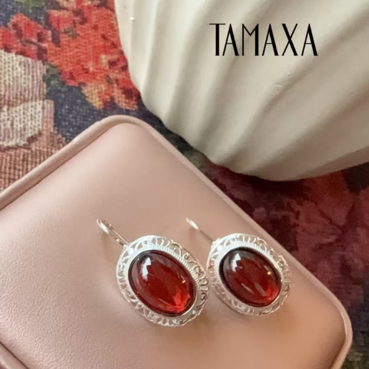 足银耳饰 Tamaxa纯银耳环