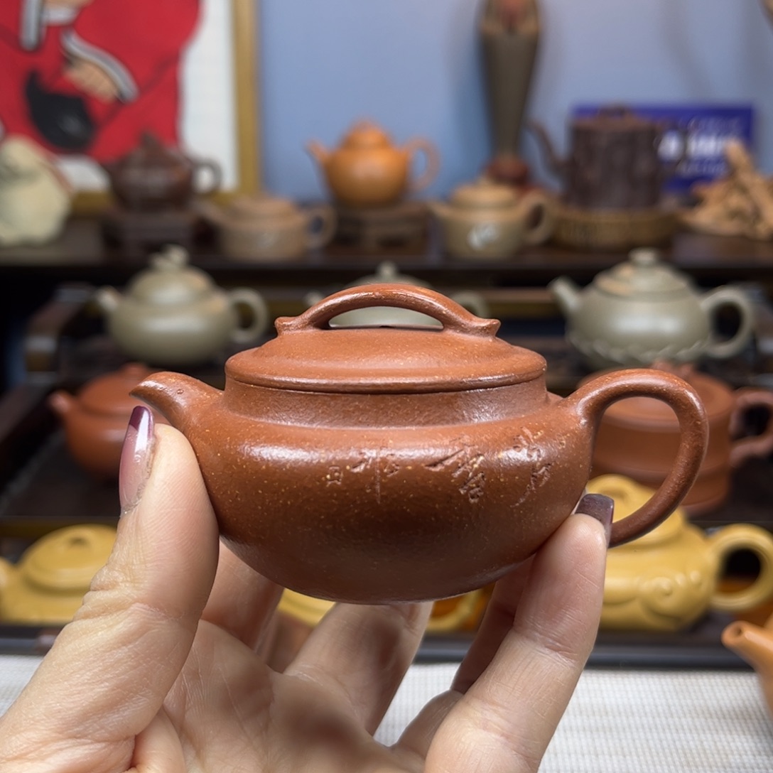 紫砂茶具半手工制作