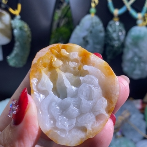 【闪购商品】颈饰未镶嵌翡翠悟道