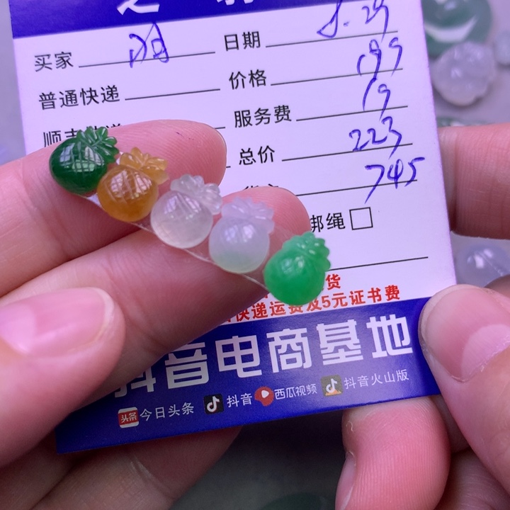 颈饰未镶嵌翡翠羽