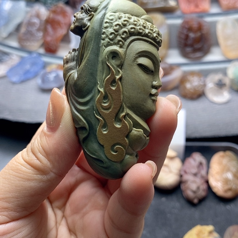 【闪购商品】未镶嵌吊坠定制石英质玉