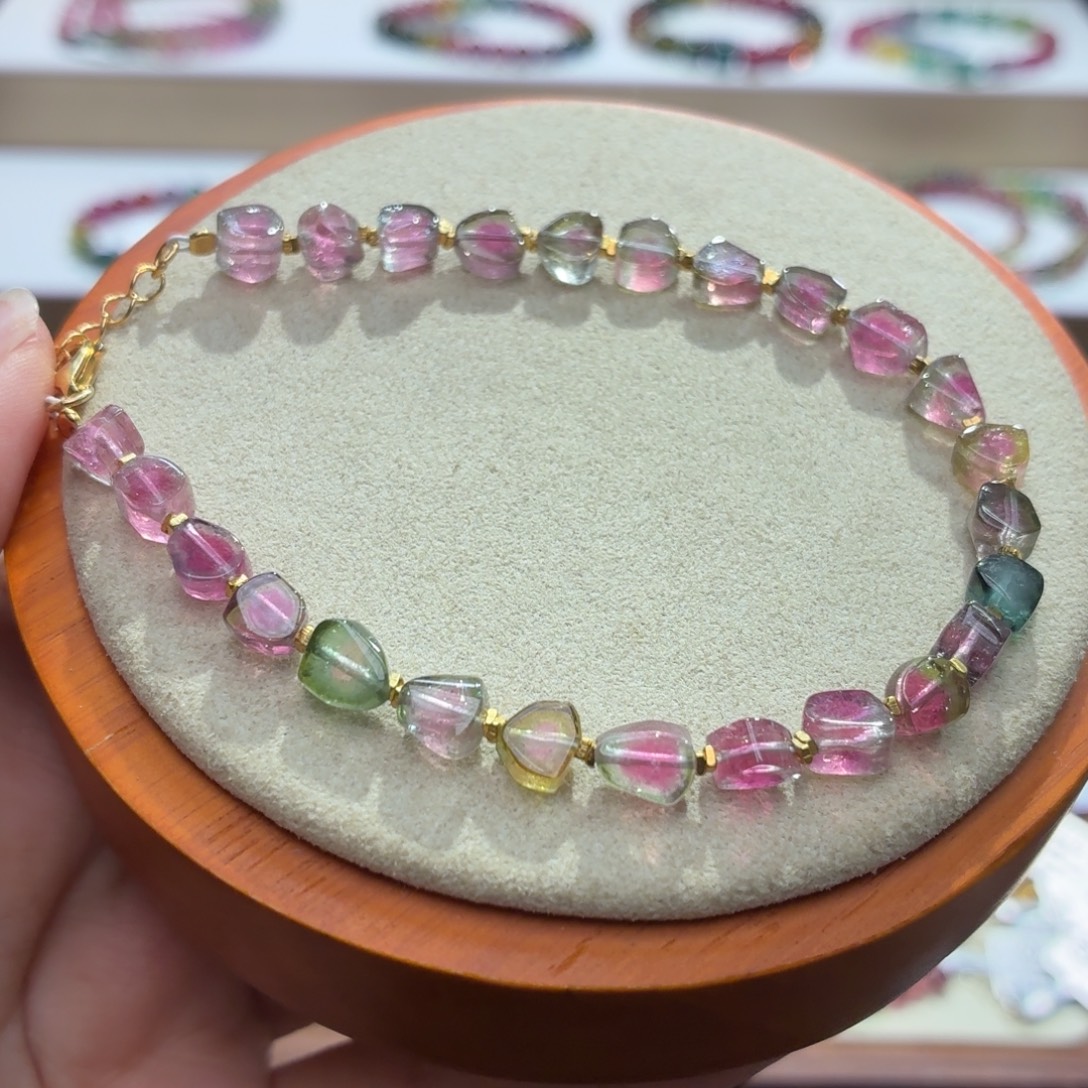 手串未镶嵌碧玺两天看货期