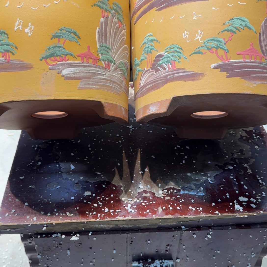 紫砂花盆口径20.17口径