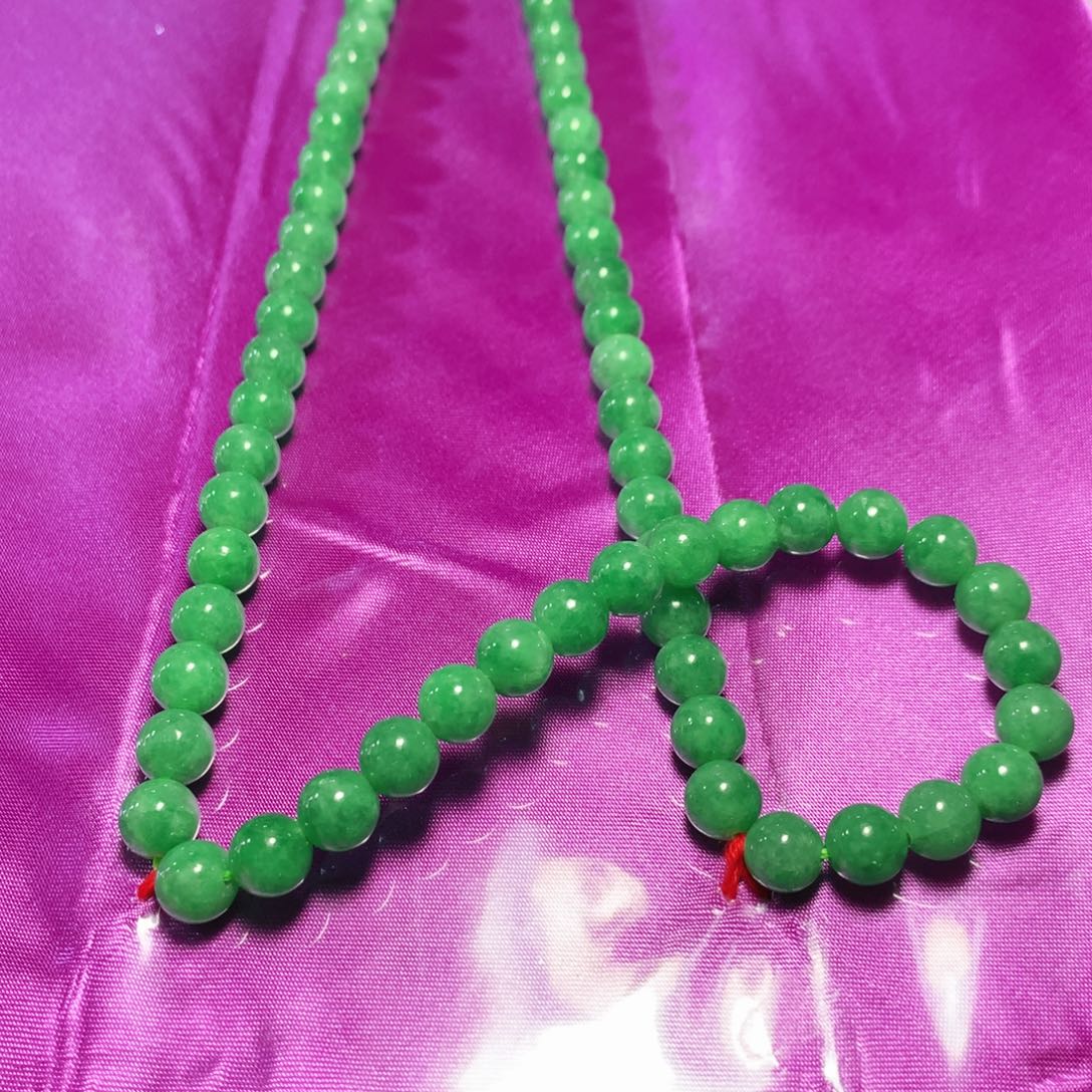 苗****翡翠未镶嵌颈饰缅甸翡翠