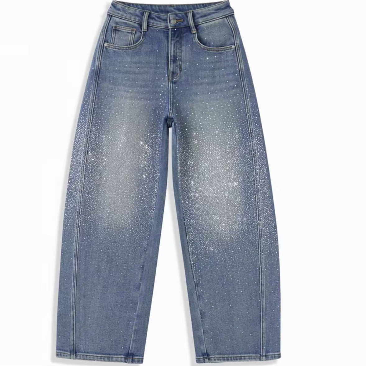 深圳南油小众设计师女装钻裤W