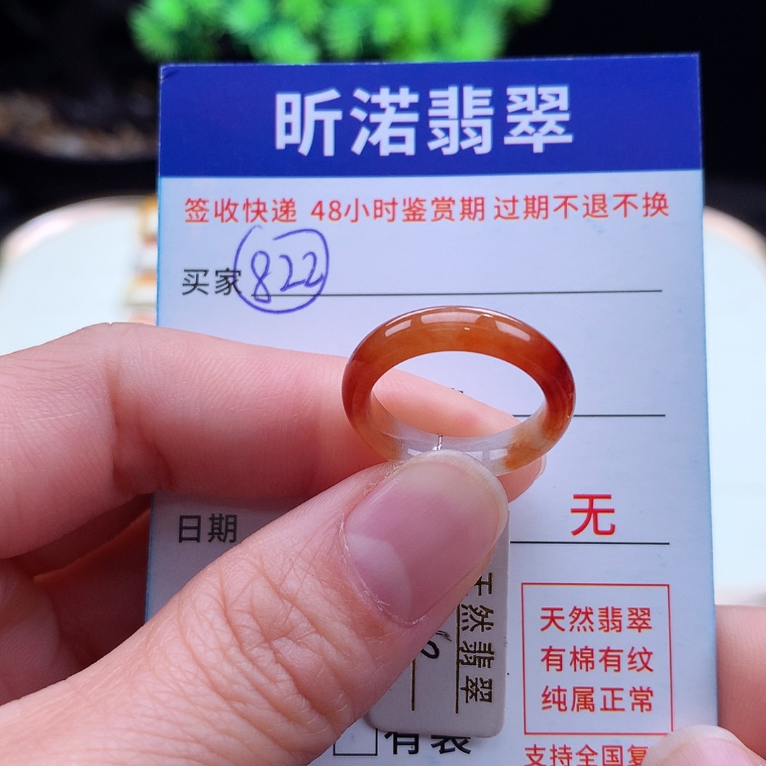 翡翠戒指未镶嵌10圈