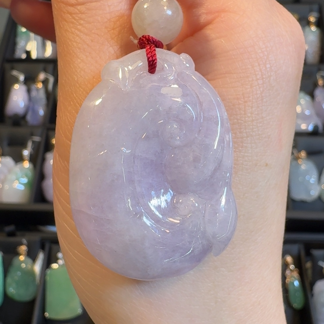 翡翠挂件未镶嵌如意