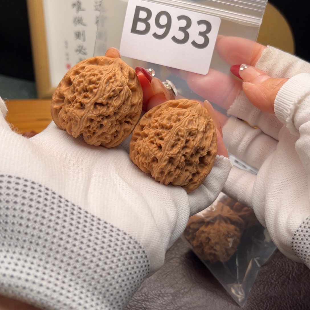 文玩核桃把件40将b 933