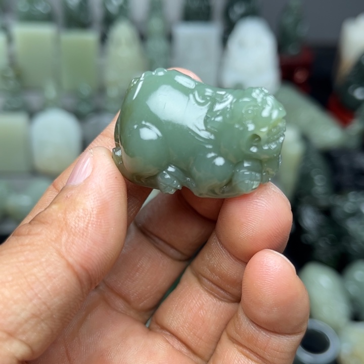 和田玉把件未镶嵌