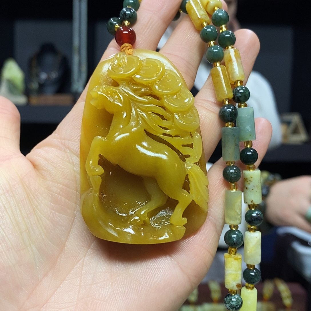 岫玉挂件吊坠未镶嵌