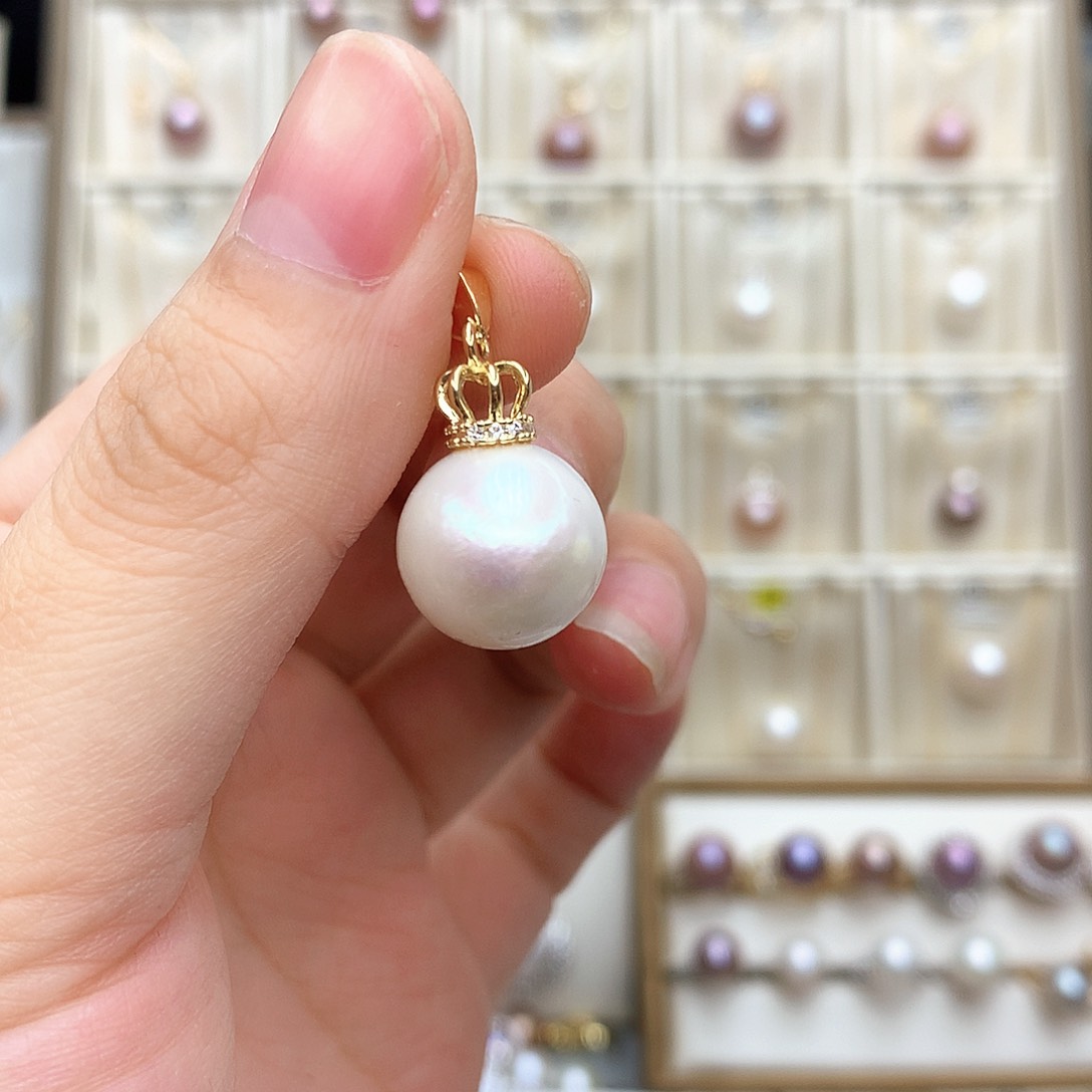淡水珍珠颈饰合金