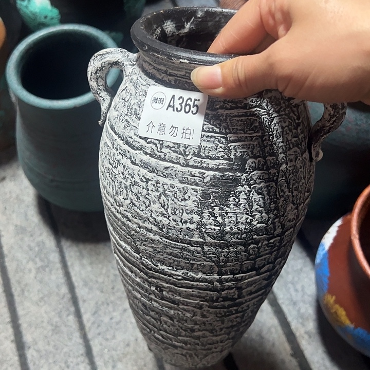 双耳灰色高27口10默认打孔