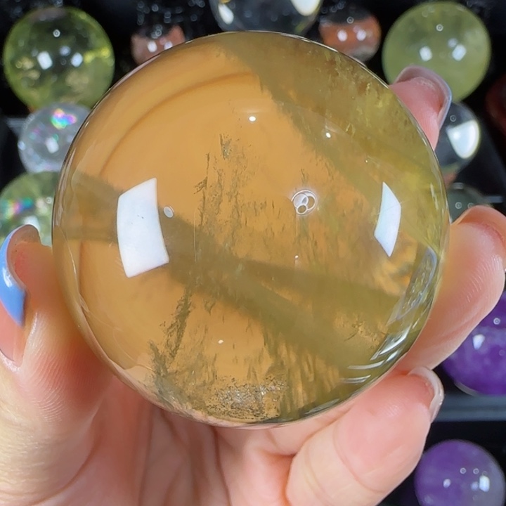 水晶天然水晶球A11未镶嵌天然4.8公分