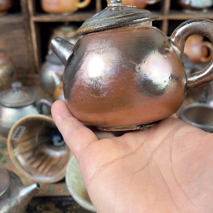 杯柴烧茶器主人壶壶