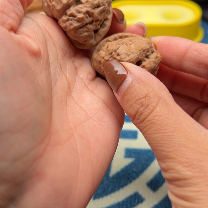 桃核吊坠文玩核桃蛤蟆头