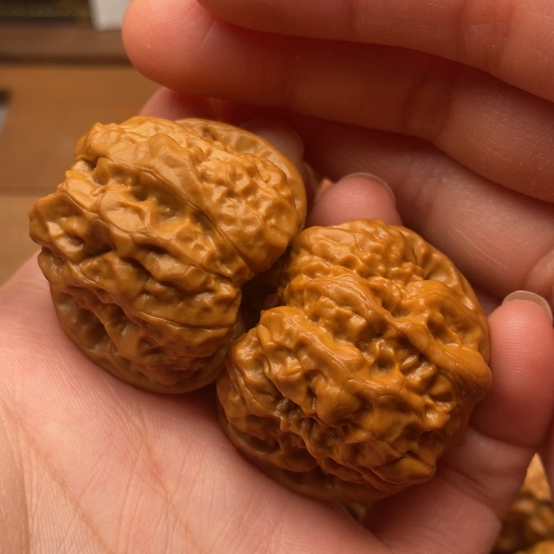 文玩核桃把件边37左右