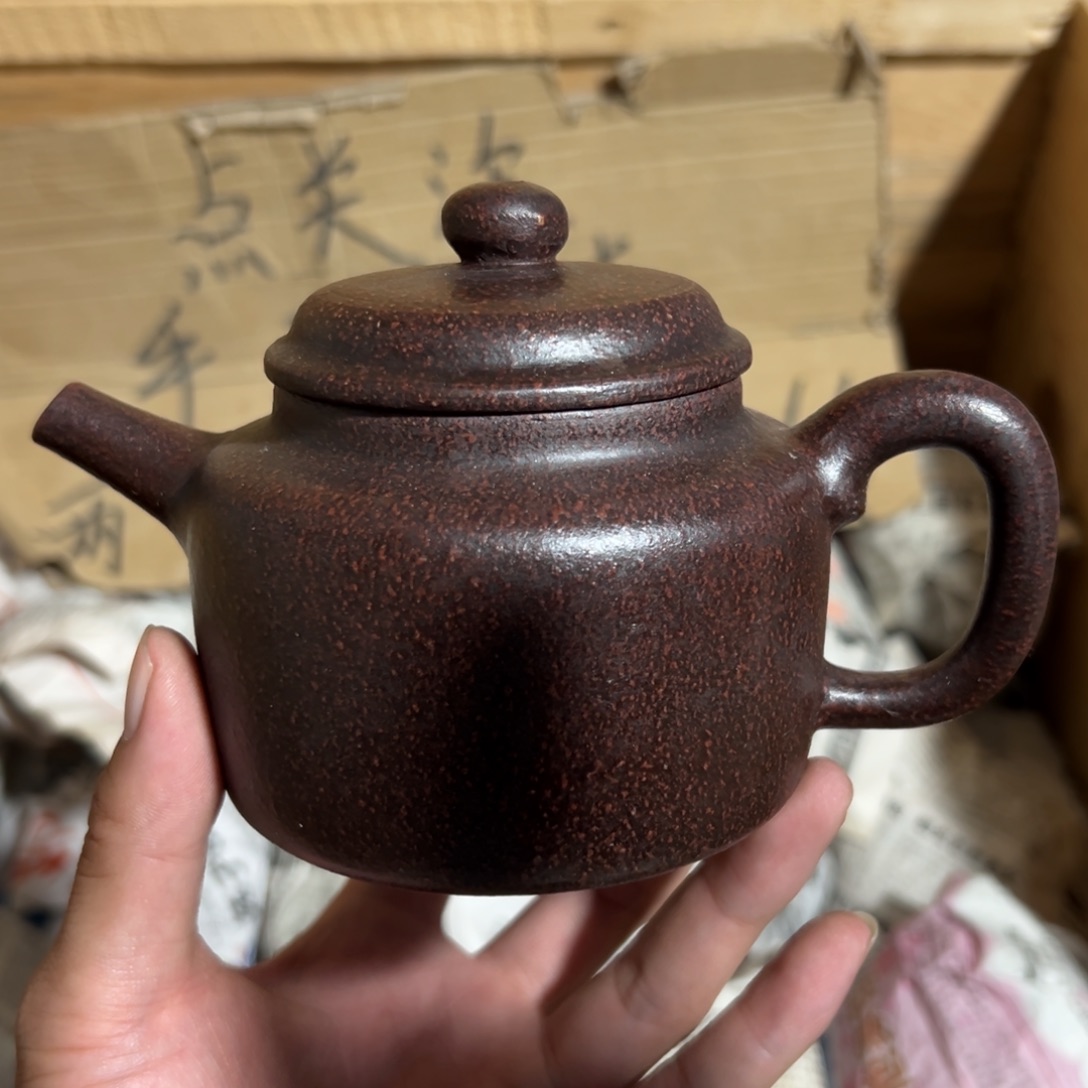 紫砂茶壶老厂紫砂壶一件！