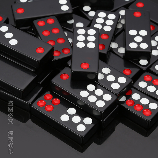 牌牌娱乐大号32张道具骨牌竞技麻将牌九九牌九雀顶牛板天九牌九