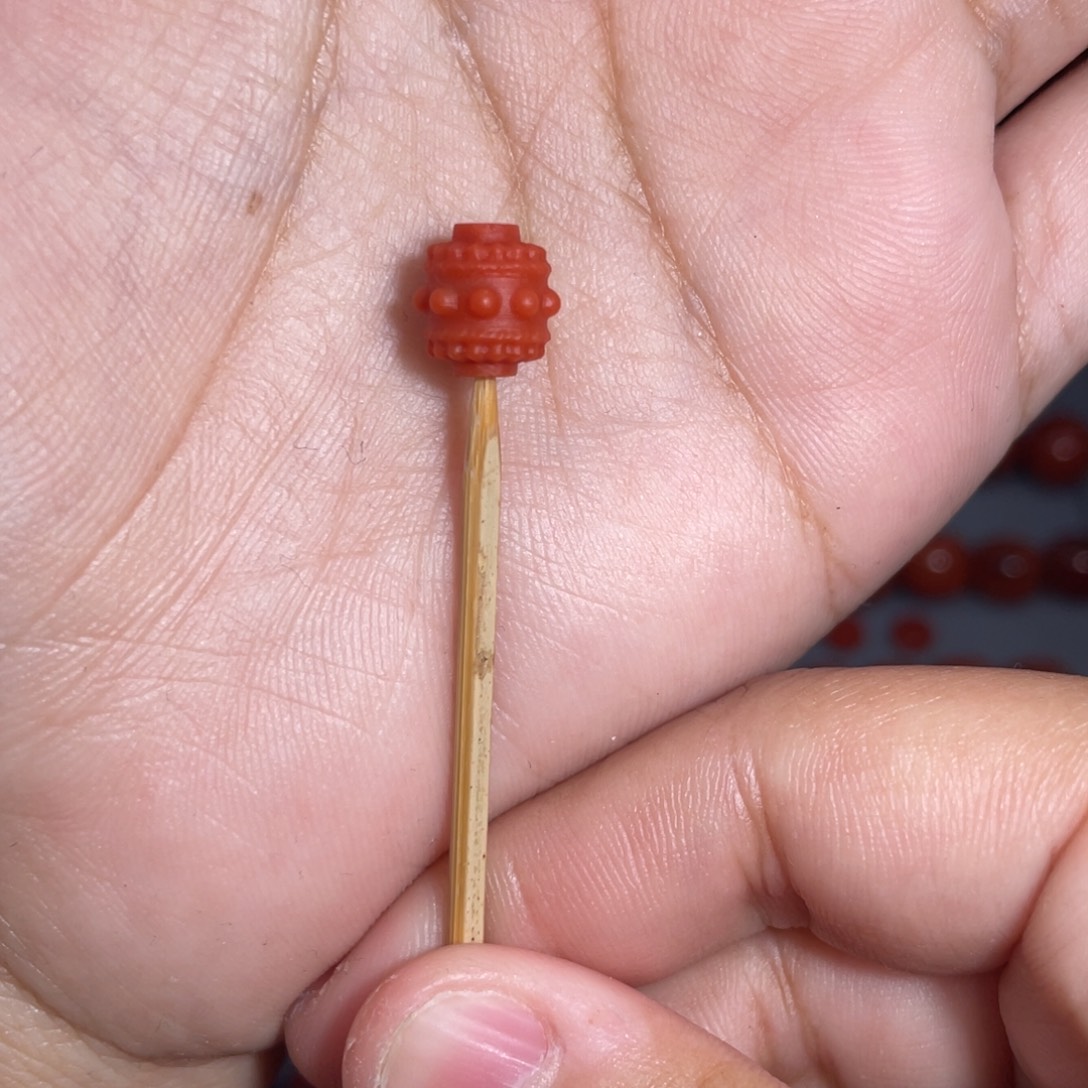 未镶嵌转经筒8南红玛瑙
