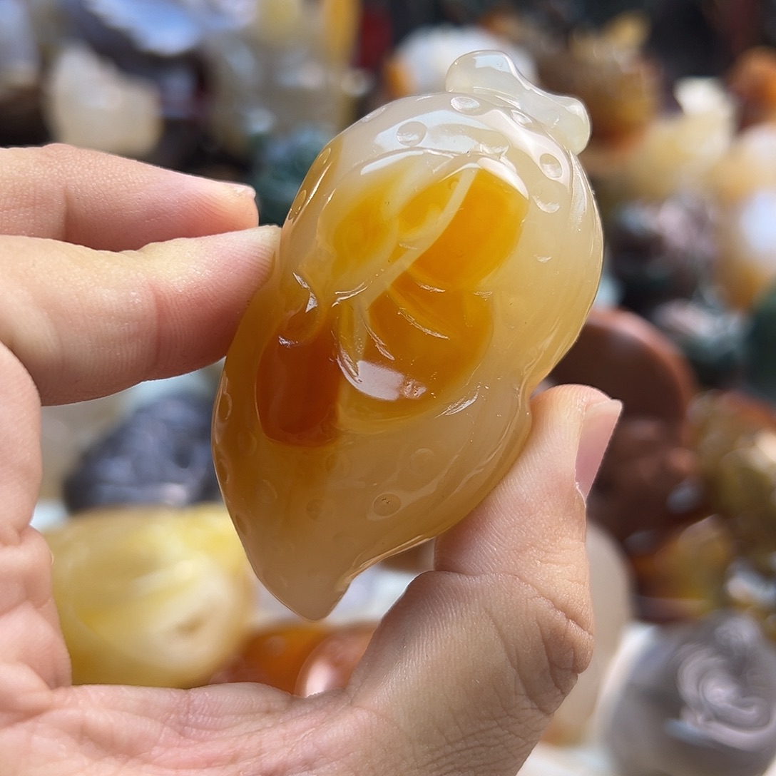 玛瑙/玉髓未镶嵌颈饰