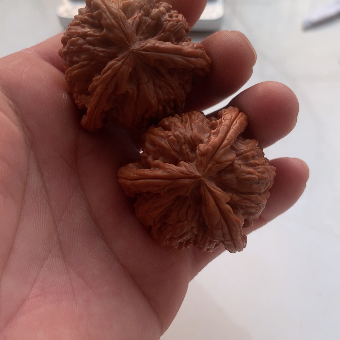 吊坠文玩核桃三棱