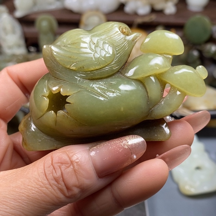 和田玉挂件未镶嵌