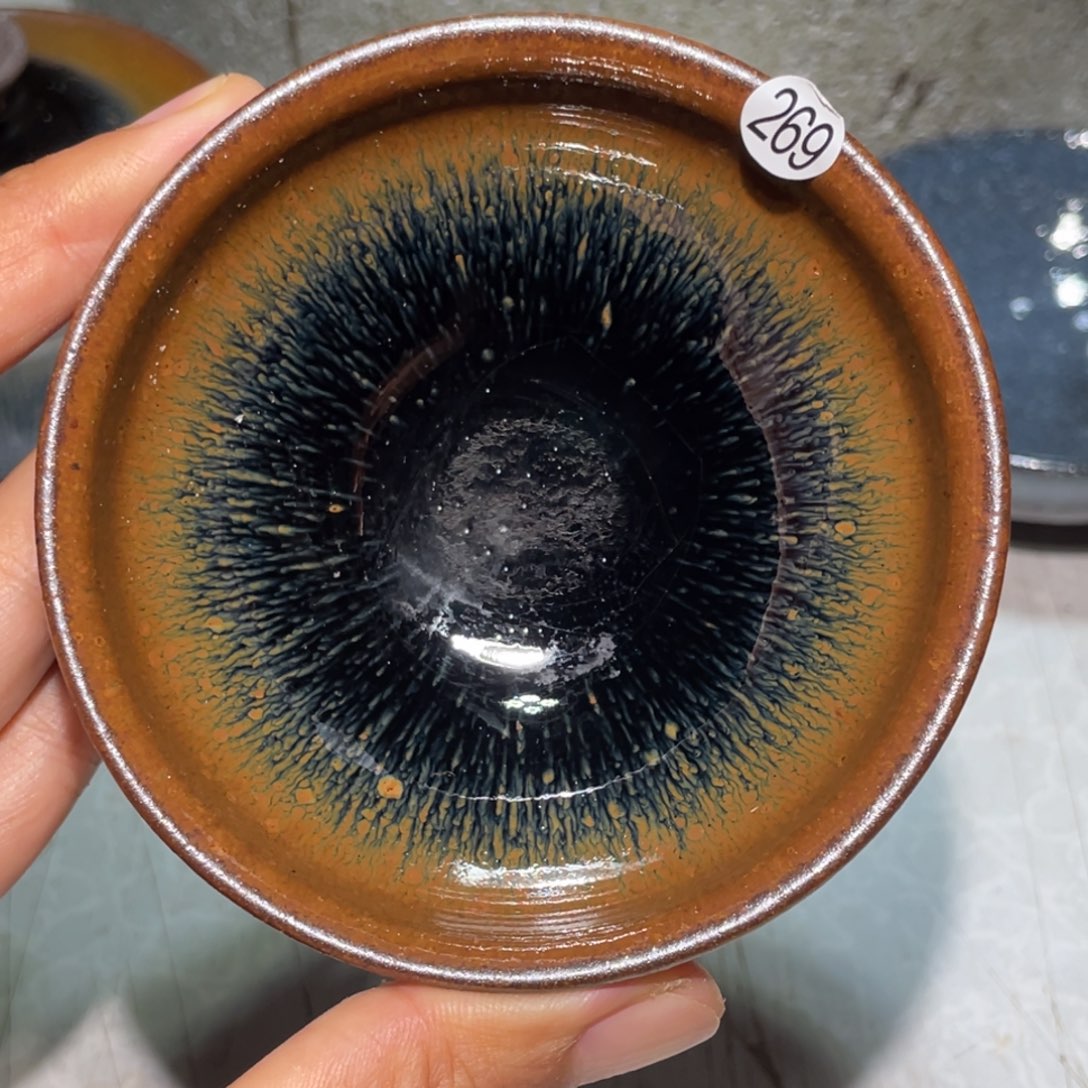 茶盏龙窑柴烧建盏269