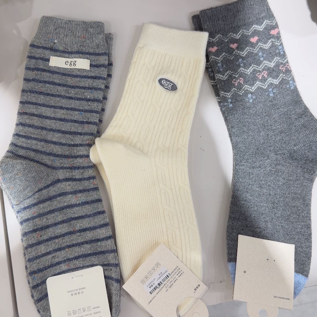 三醋酯纤维老莫自留好看袜子