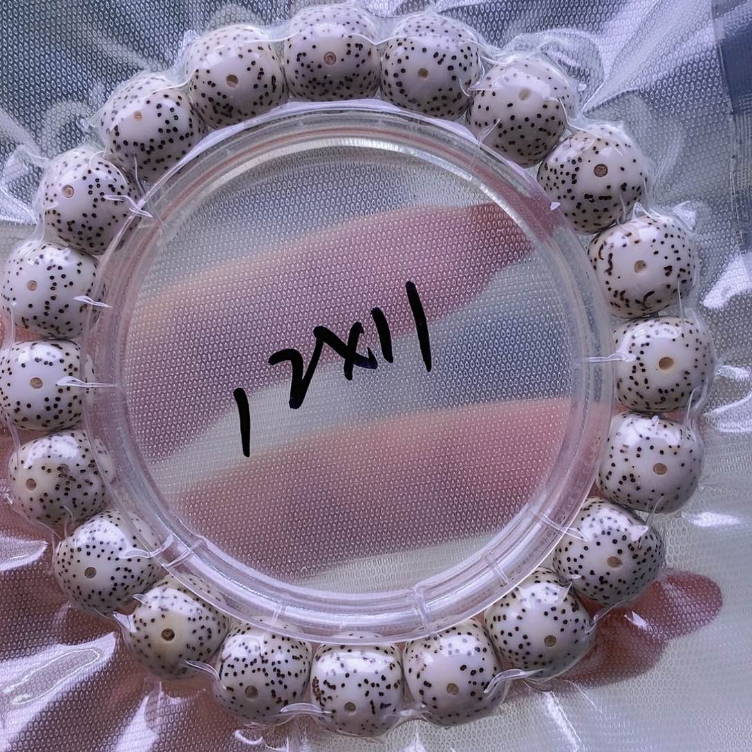 星月菩提手串原白