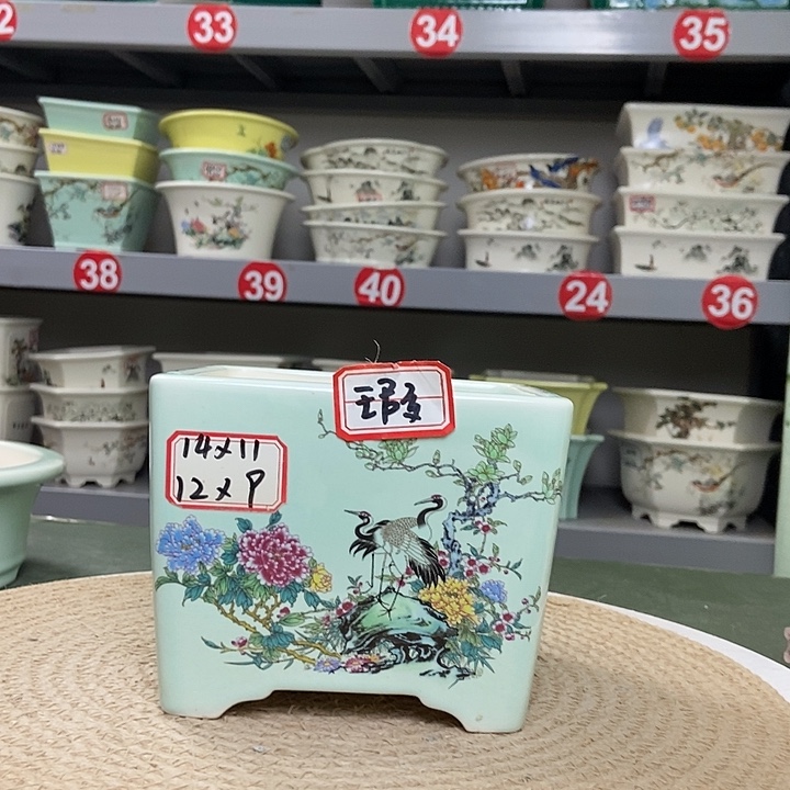 紫砂紫砂花盆0021