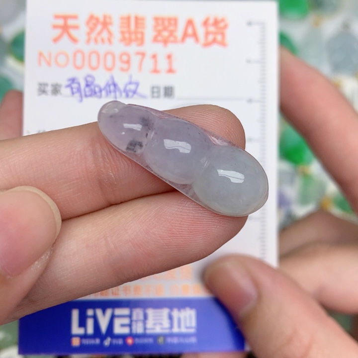 颈饰未镶嵌翡翠豆子