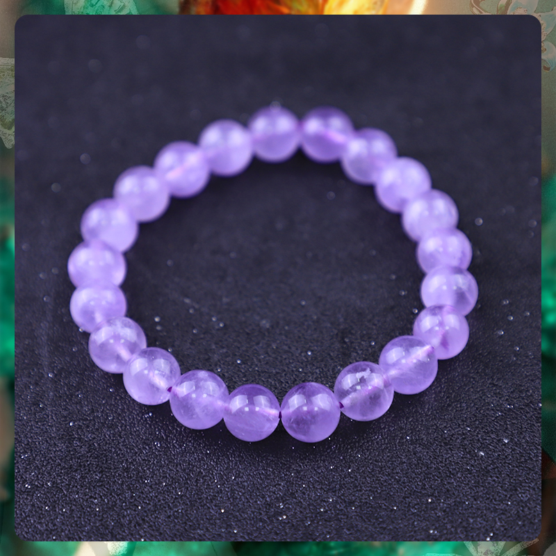 薰衣草紫水晶手串合集8-10mm+