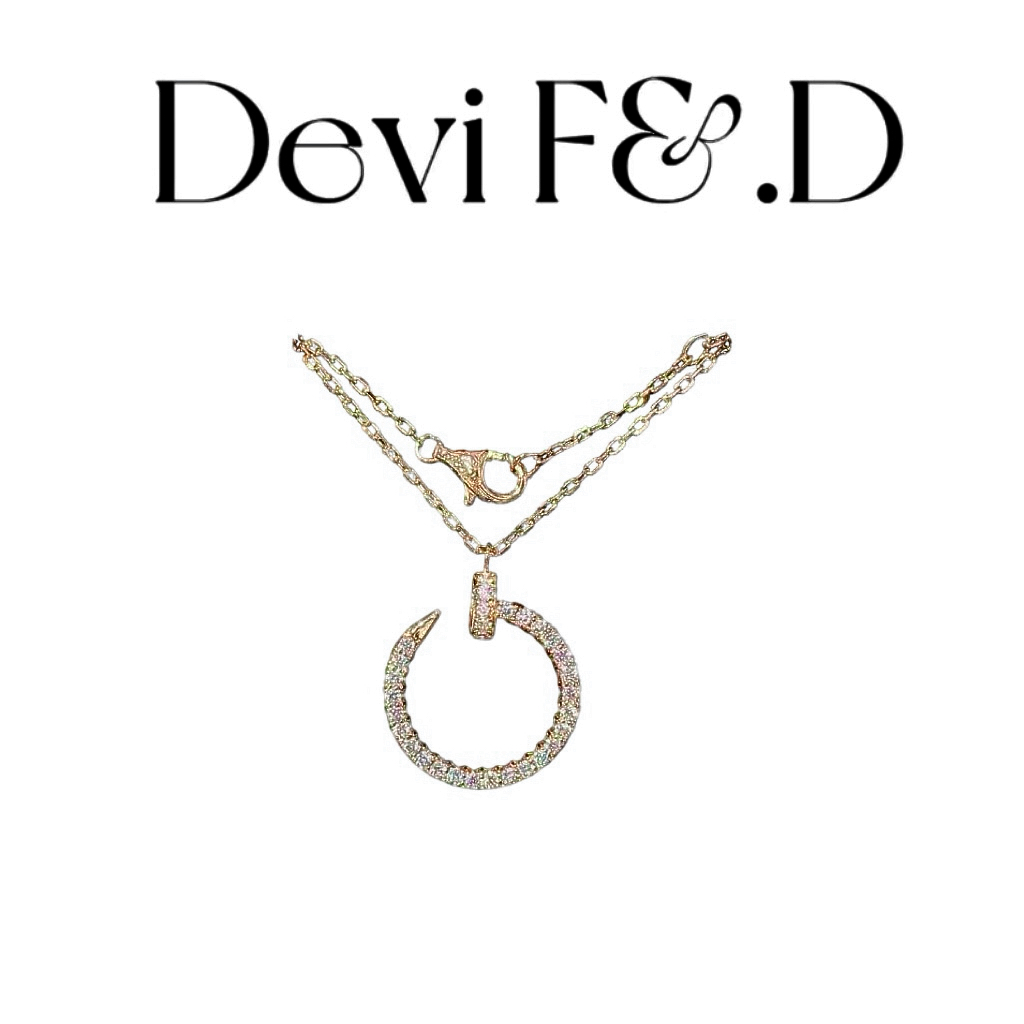 《黛》高定卡家 钉子项链