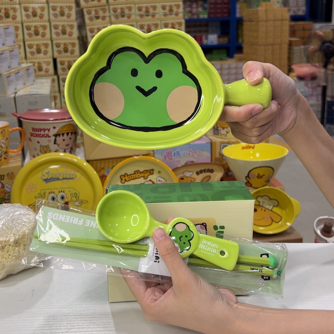 瓷340 家勺子筷子。 陶瓷陶瓷头发 