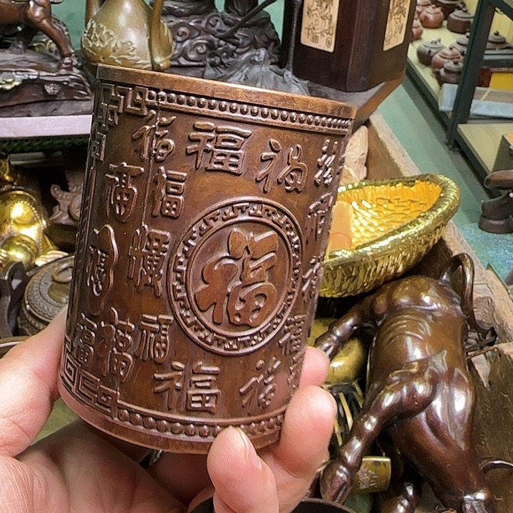 铜器办公室茶室摆件