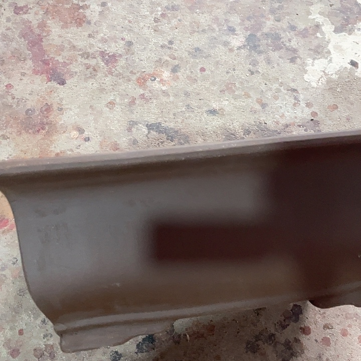 紫砂宜兴紫砂40素面马槽