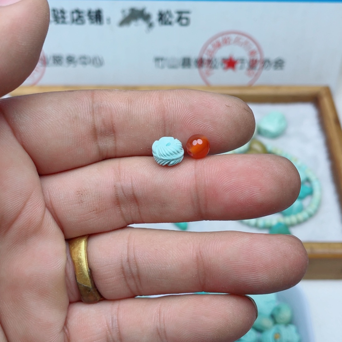 颈饰未镶嵌南红玛瑙563